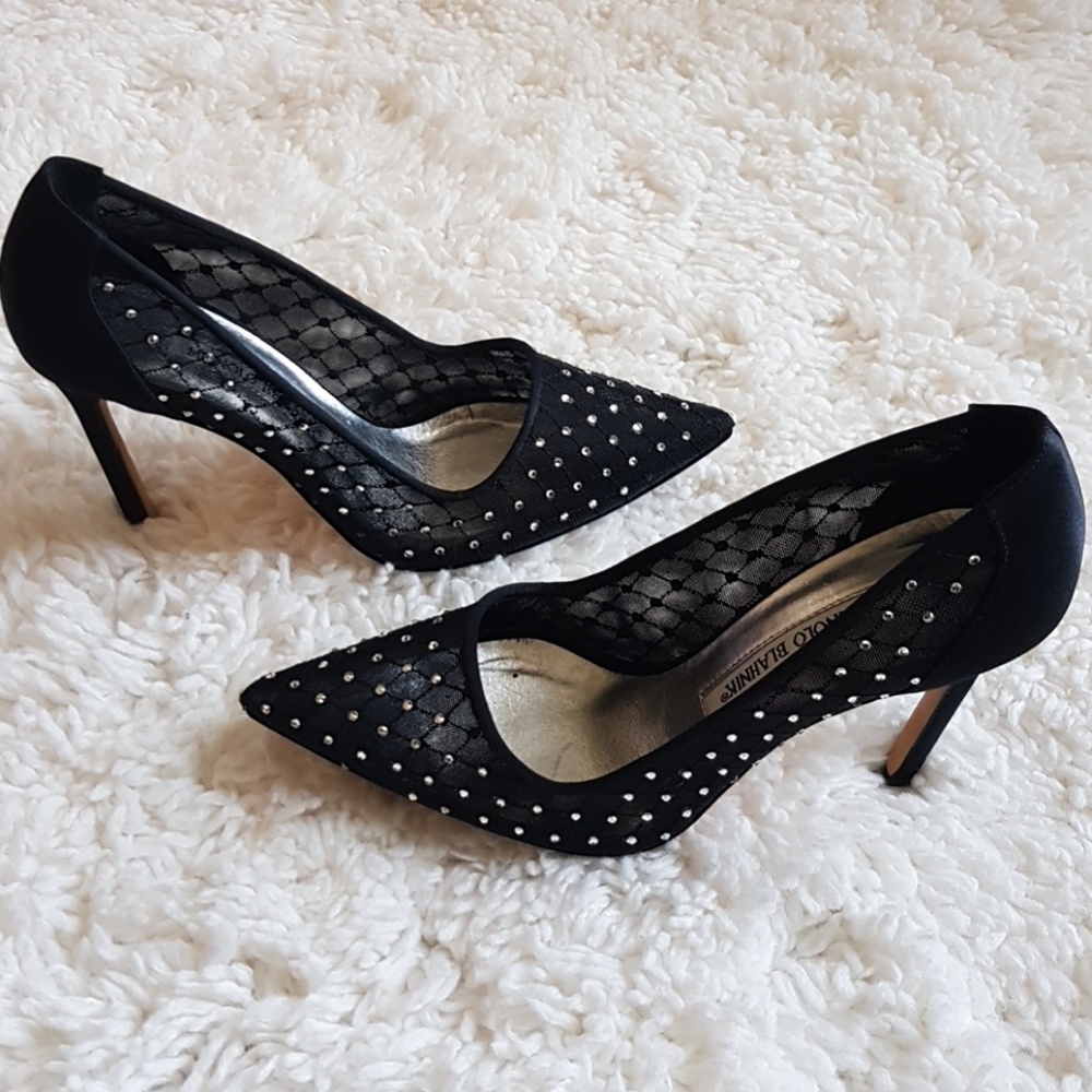 SOLD! Manolo Blahnik Swarowski Crystal, size 6 - Picture 6 of 6